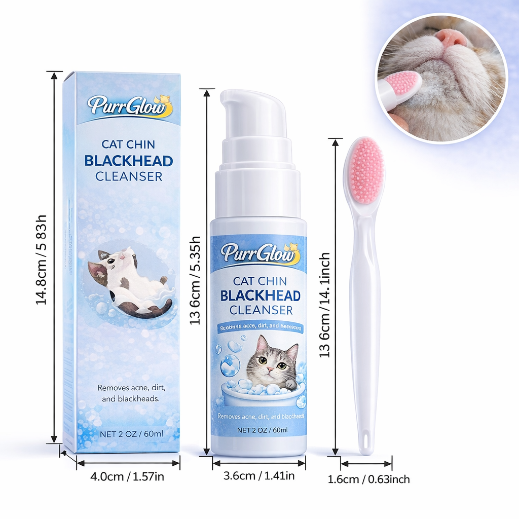 Premium Cat Chin Cleansing Lotion – Gentle Acne Care