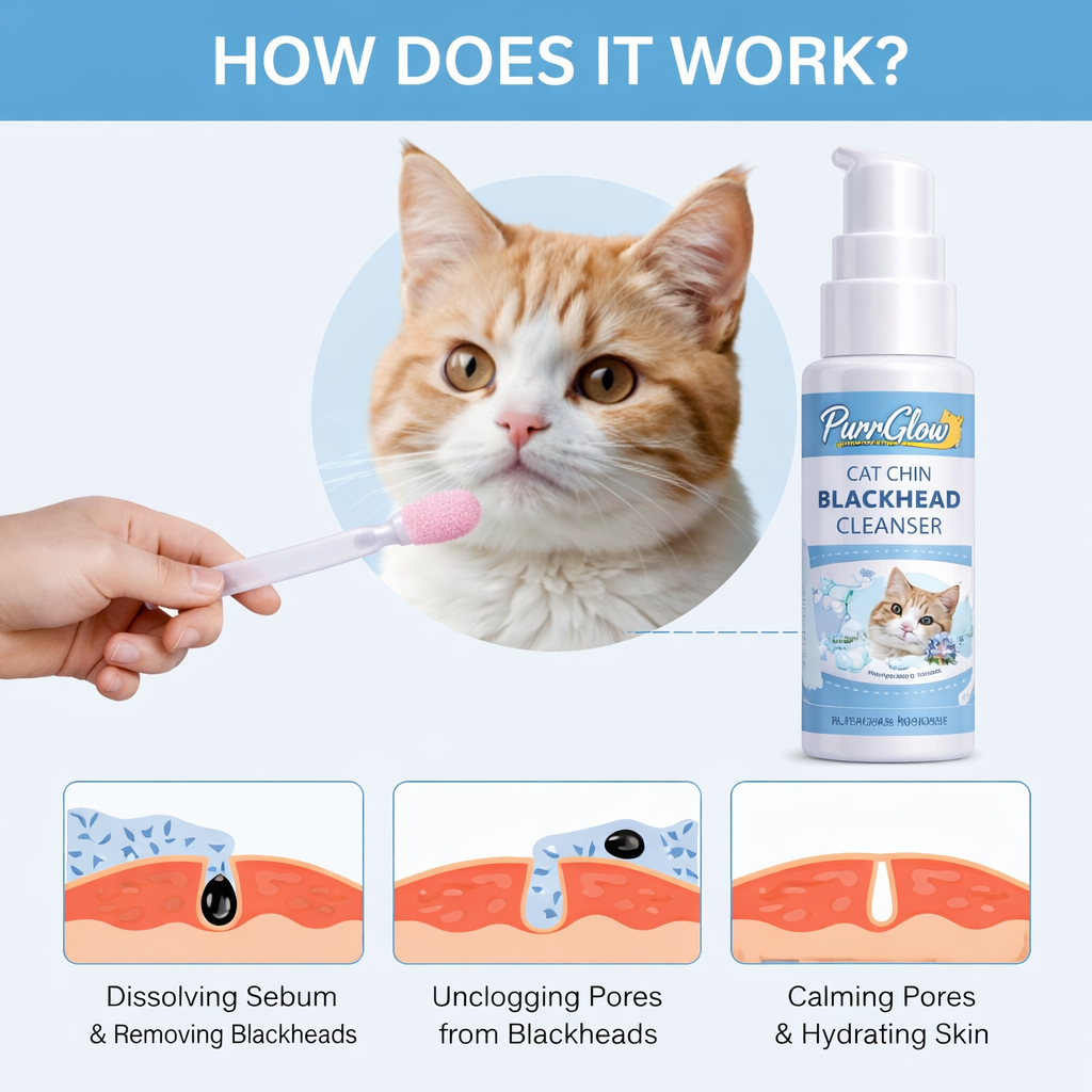 Premium Cat Chin Cleansing Lotion – Gentle Acne Care